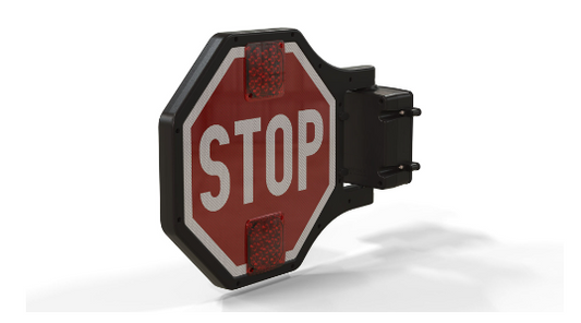 Universal Electric-Powered Illuminated Rear Stop Arm - 100948-000