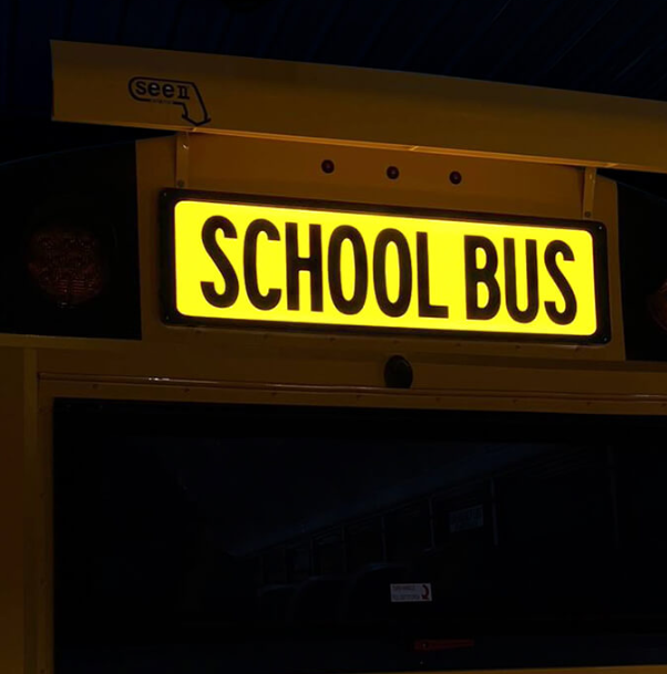 Thomas Built Bus - HDX - Illuminated Sign Set - 101967-100